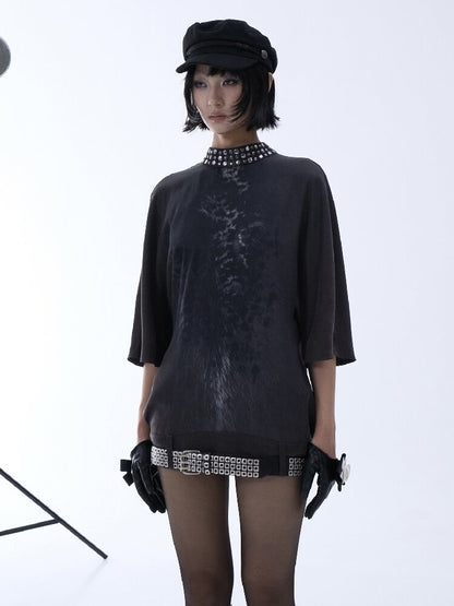 Halter Multi-Wear Printed T-Shirt【s0000018479】