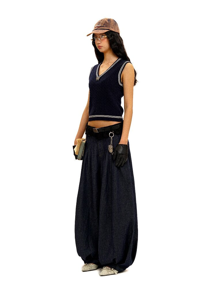 Soft Linen Cotton Lantern Trousers【s0000016428】