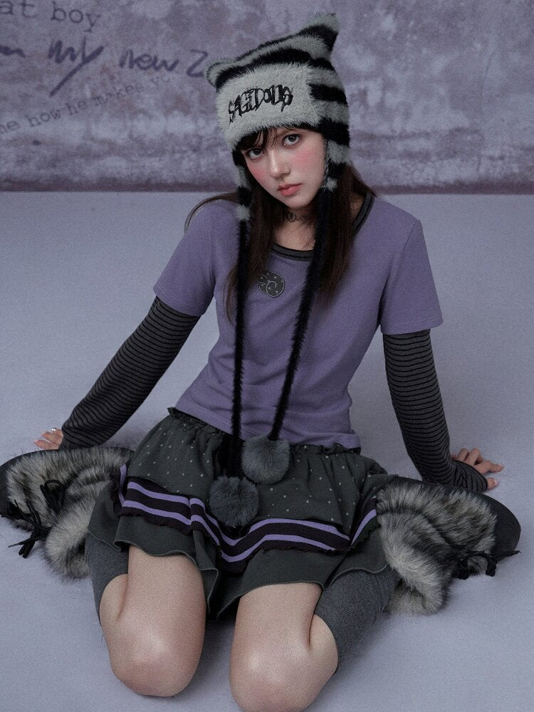 Three Layer Cake A-line Skirt【s0000015764】