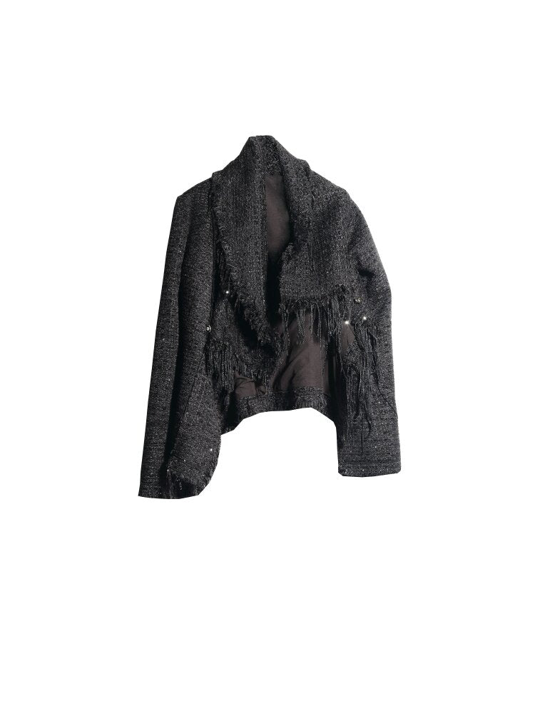 Tassel Metal Buckle Fragrance Jacket【s0000015693】