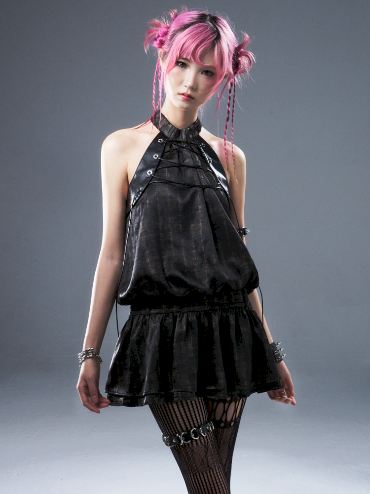 Off-the-shoulder slimming short skirt dress【s0000012938】