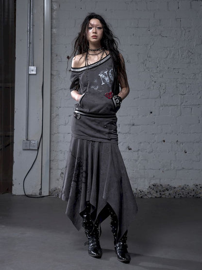 Hoodie sleeveless bodycon dress【s0000012785】