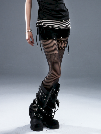 Low-Waist Knitted Bodycon Shorts【s0000012948】