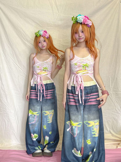 Strappy Short Suspenders【s0000013234】