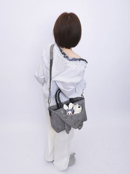 Wild Setting Rabbit Rabbit Tote Bag【s0000013259】