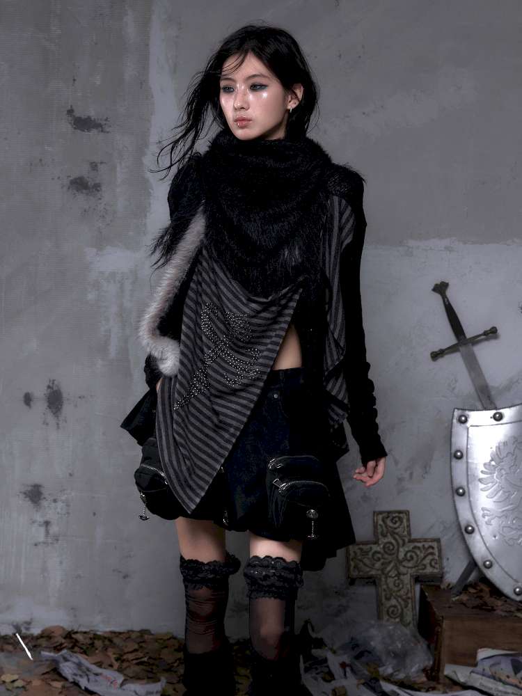 Warmness Triangle Scarf Shawl【s0000014478】