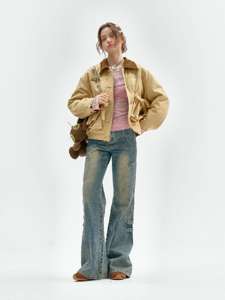 Corduroy Sandwich Cotton Barnstormer Jacket【s0000011512】