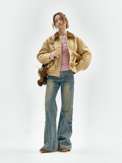 Corduroy Sandwich Cotton Barnstormer Jacket【s0000011512】