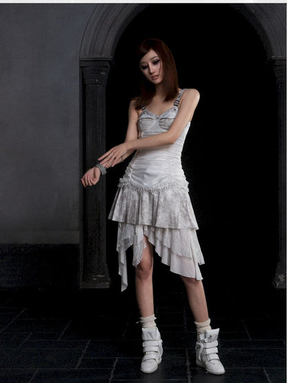 Lace Low Waist Half Skirt【s0000012313】