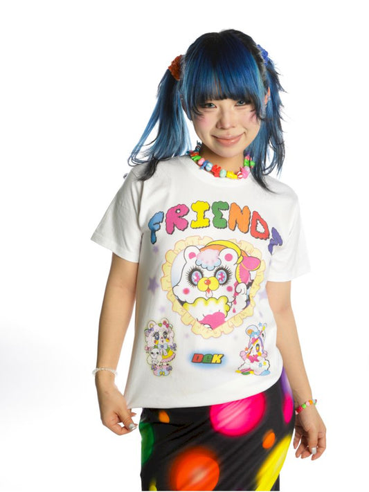 American retro pure cotton slim-fit T-shirt【s0000013167】