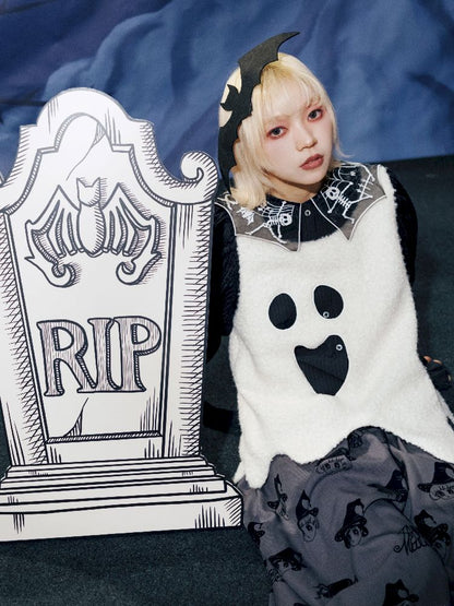 Ghost Ghostface Cutout Vest【s0000011562】