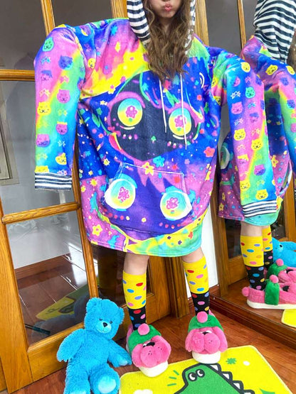 Niche Millennial Style Color Cartoon Plush Top【s0000014636】