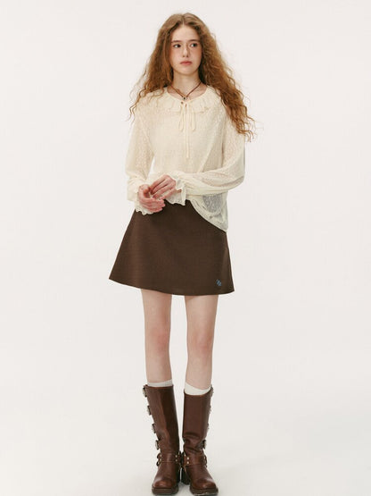 Modern Stitching Brown Mermaid Skirt【s0000015678】