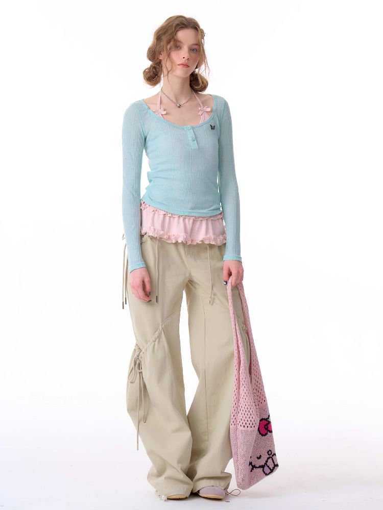 Knit Neck Vest Camisole【s0000012247】