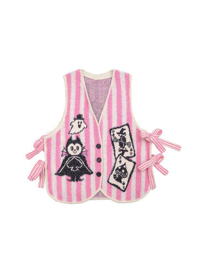 Magic Mink Knitted Vest【s0000011563】