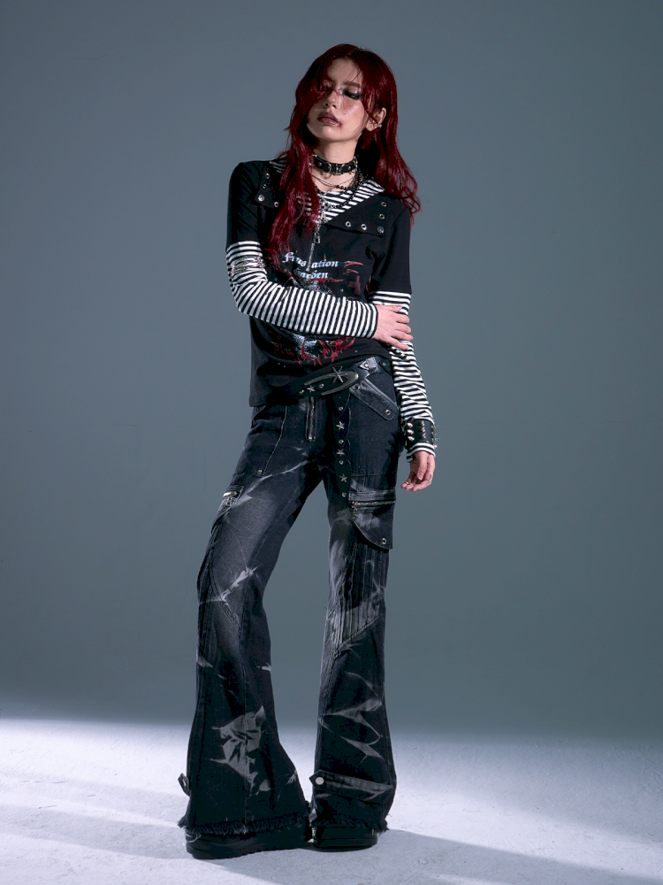 Casual Long-Sleeve T-Shirt【s0000013914】