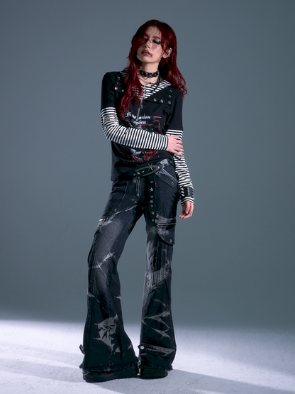 Casual Long-Sleeve T-Shirt【s0000013914】