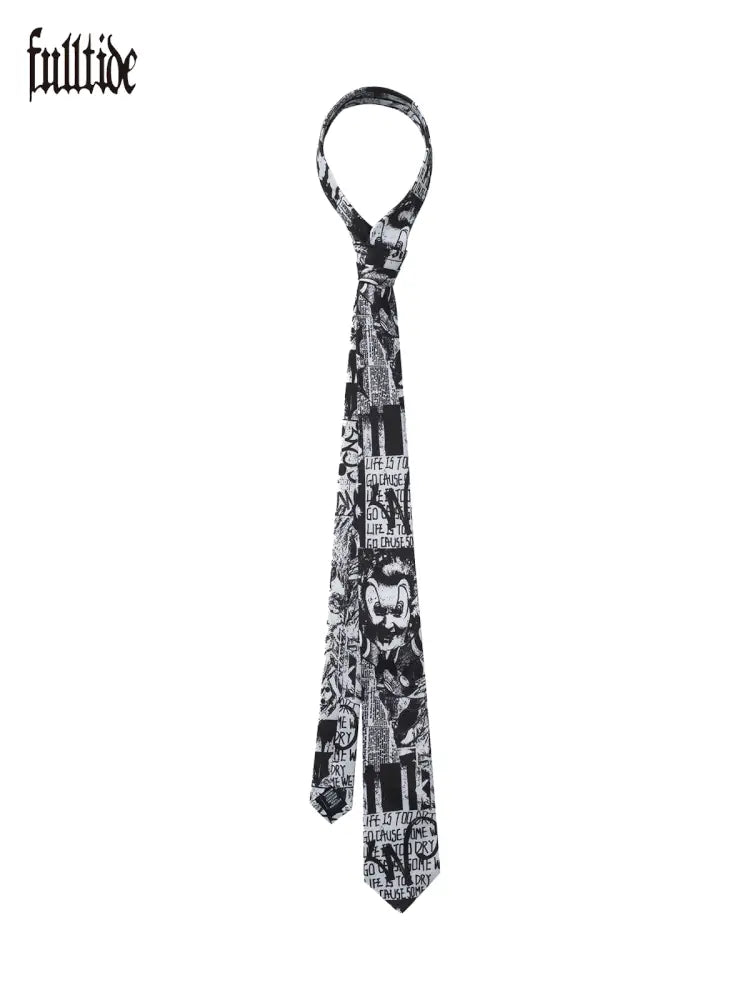 Graffiti Art Print Tie【s0000014213】