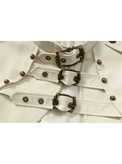 Stand Collar Ultra-Short Leather Jacket【s0000013950】