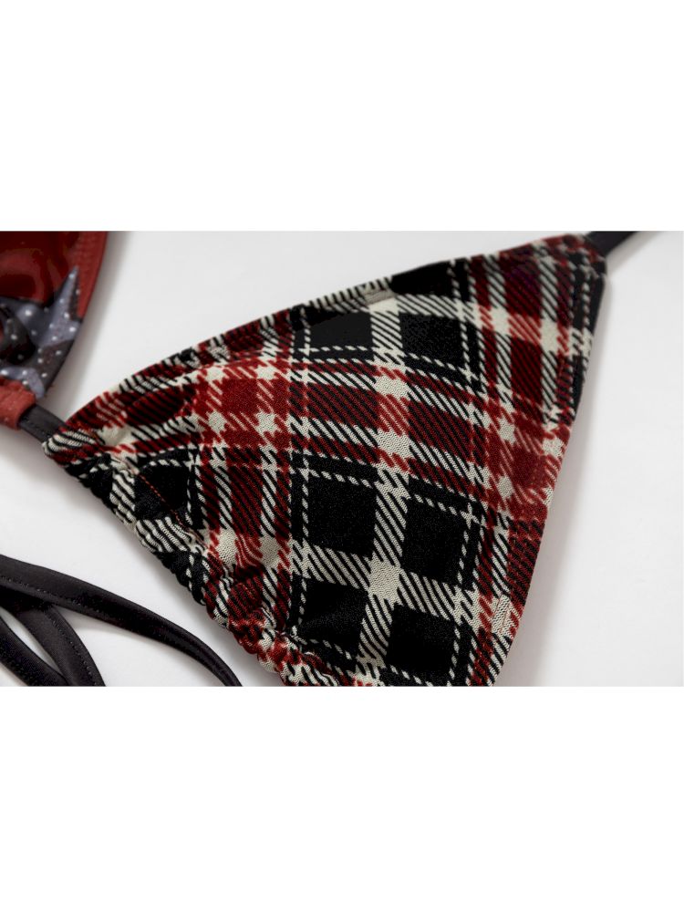 Star Print Bikini Swimsuit【s0000012623】