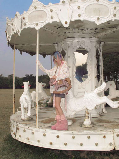 Horse Rolling Trojan Tote Bag【s0000015381】