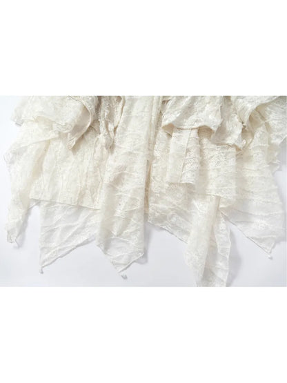 Asymmetrical Halter Neckline Dress【s0000013942】