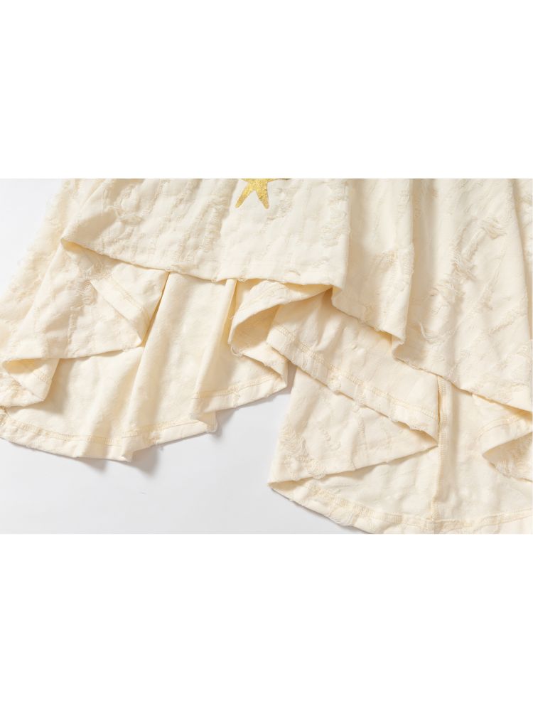 Ribbon Lazy Irregular Loose Halter Top【s0000012787】