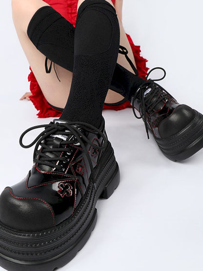 Punk thick bottom muffin shoes【s0000013712】