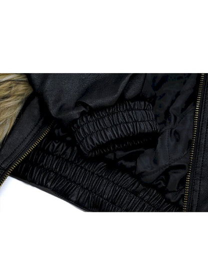 Removable FUR FLIGHT JACKET [S0000010762]