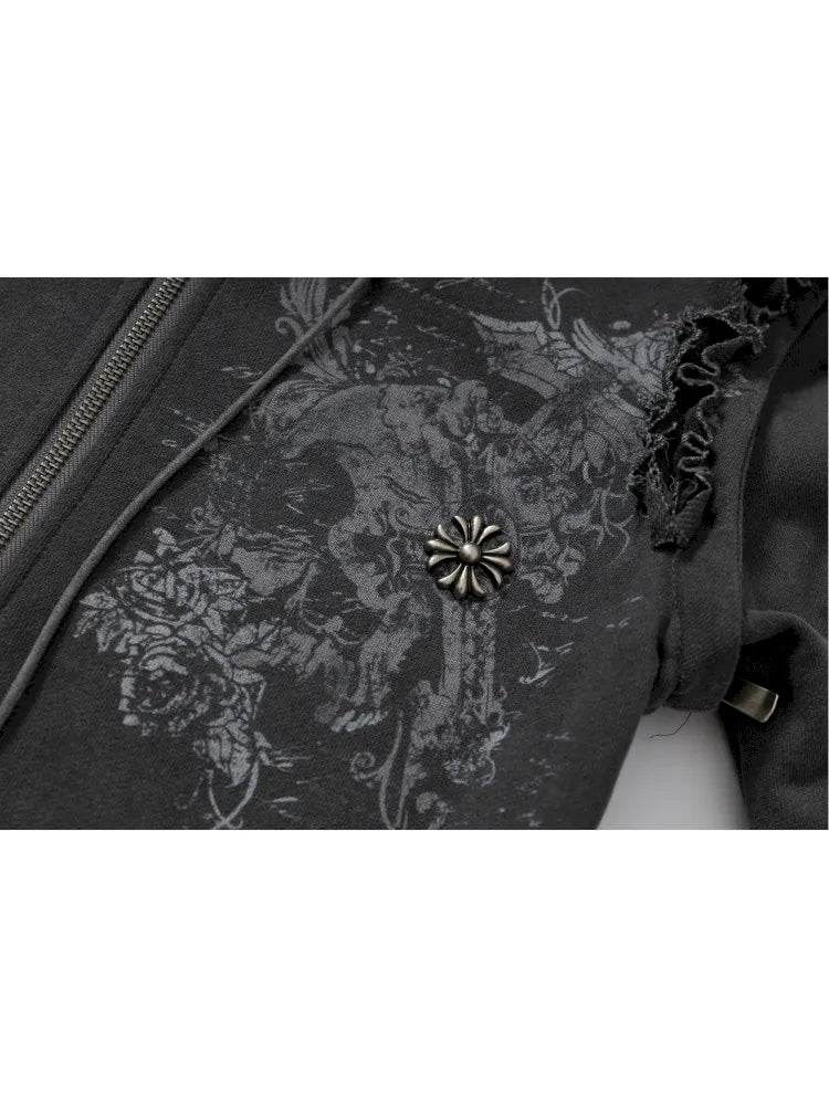 Detachable Hooded Sweatshirt Dress【s0000013943】