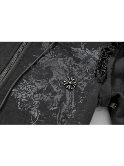 Detachable Hooded Sweatshirt Dress【s0000013943】