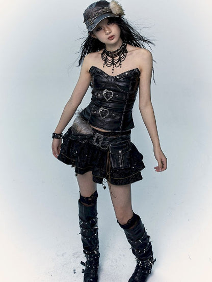 Cake Puff A-Line Skirt【s0000011437】