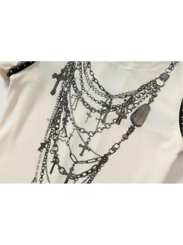 Two Wear Short Sleeve T-Shirt【s0000012619】