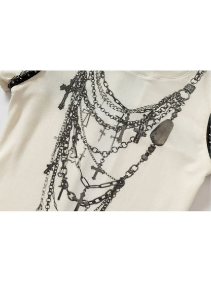 Two Wear Short Sleeve T-Shirt【s0000012619】
