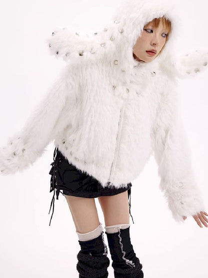 Studed Bunny Ears Jacket [S0000010618]