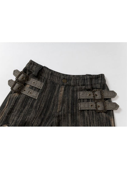 Low Rise Straight Leg Mid Pants【s0000012318】