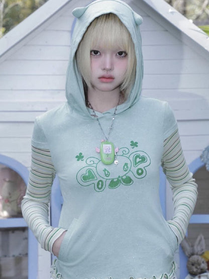 Clover Wings Angel Vintage Cell Phone Necklace【s0000012204】