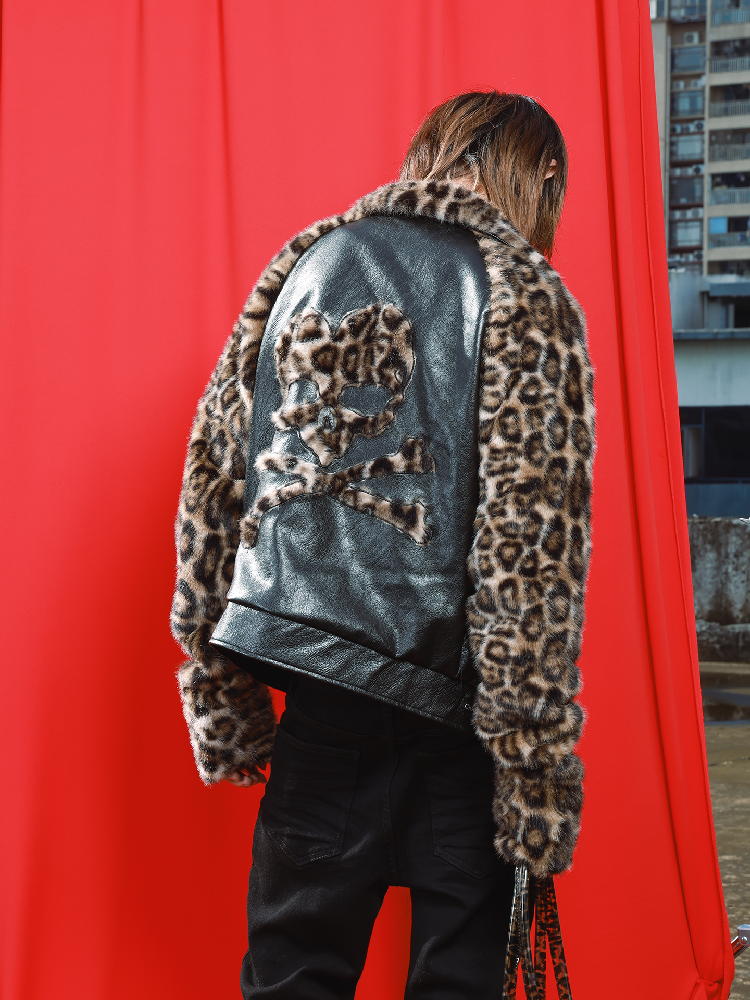Leopard Print Stand Collar Jacket【s0000019110】