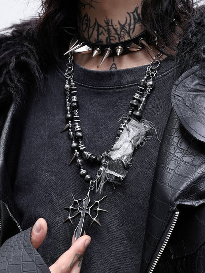 Castle Eternal Night Goth Necklace【s0000018977】