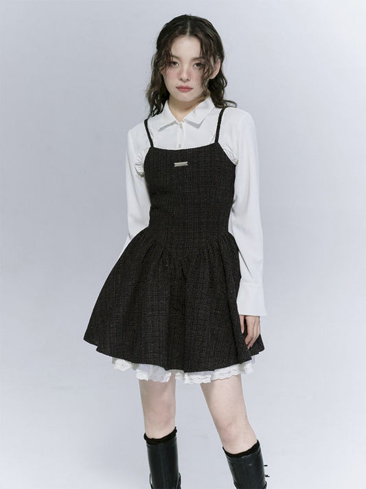Small perfume style halter dress【s0000007794】