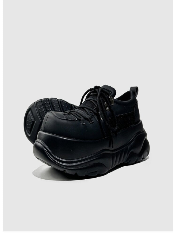 Platform Muffin Casual Leather Shoes【s0000015710】