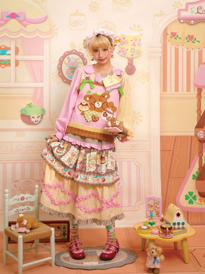 Needle Skeleton Knit Camisole Vest【s0000013701】