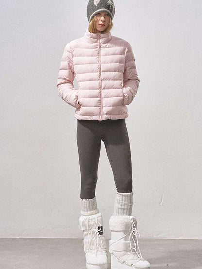 Quilted White Duck Down Jacket【s0000015234】