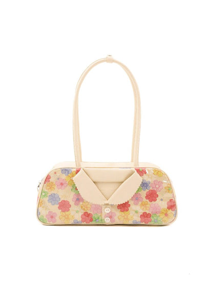 Floral Bunny Print Underarm Bag【s0000016419】