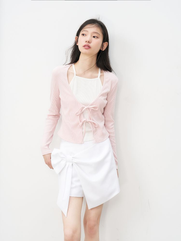 Fake Two Pieces Knit Sweater【s0000011961】