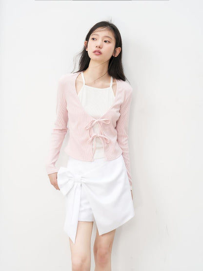 Fake Two Pieces Knit Sweater【s0000011961】