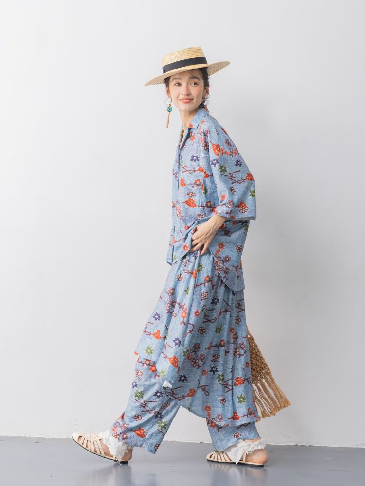 Cuban short-sleeved shirt dress pants【s0000013315】 – SCULTURE(エスカルチャー) Cuban short-sleeved shirt dress pants【s0000013315】 – SCULTURE(エスカルチャー)