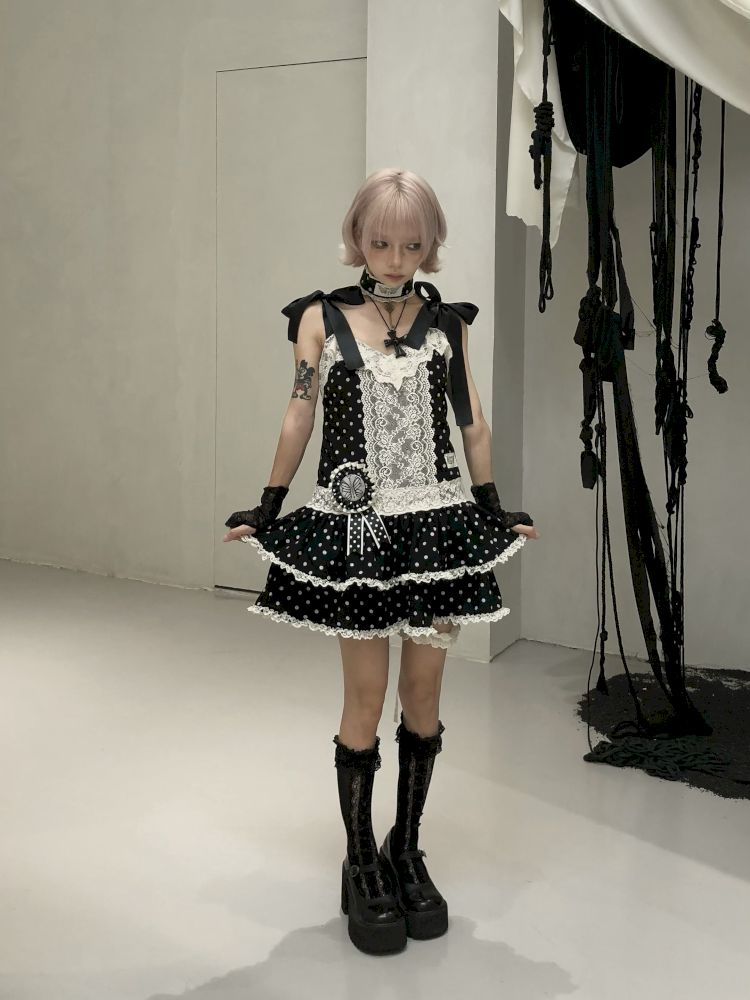 Polka Dot Collar Polka Dot Badge【s0000013530】