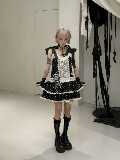 Polka Dot Collar Polka Dot Badge【s0000013530】