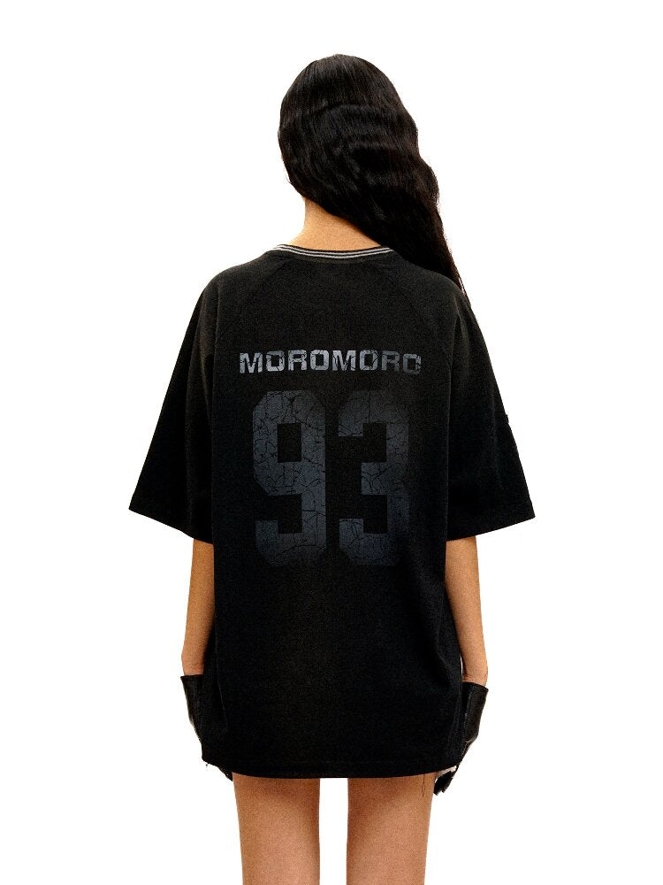 College Distressed T-Shirt Top【s0000016435】